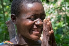 Young Pygmy Baka woman