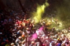 Holi feast in India