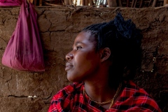 Young Maasai woman