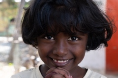 Meeting of glances at a school in Madurai
