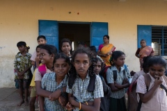 At a school in Madurai